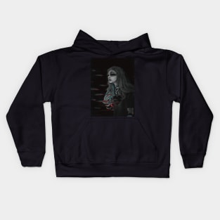 Glitching Emotions Away Kids Hoodie